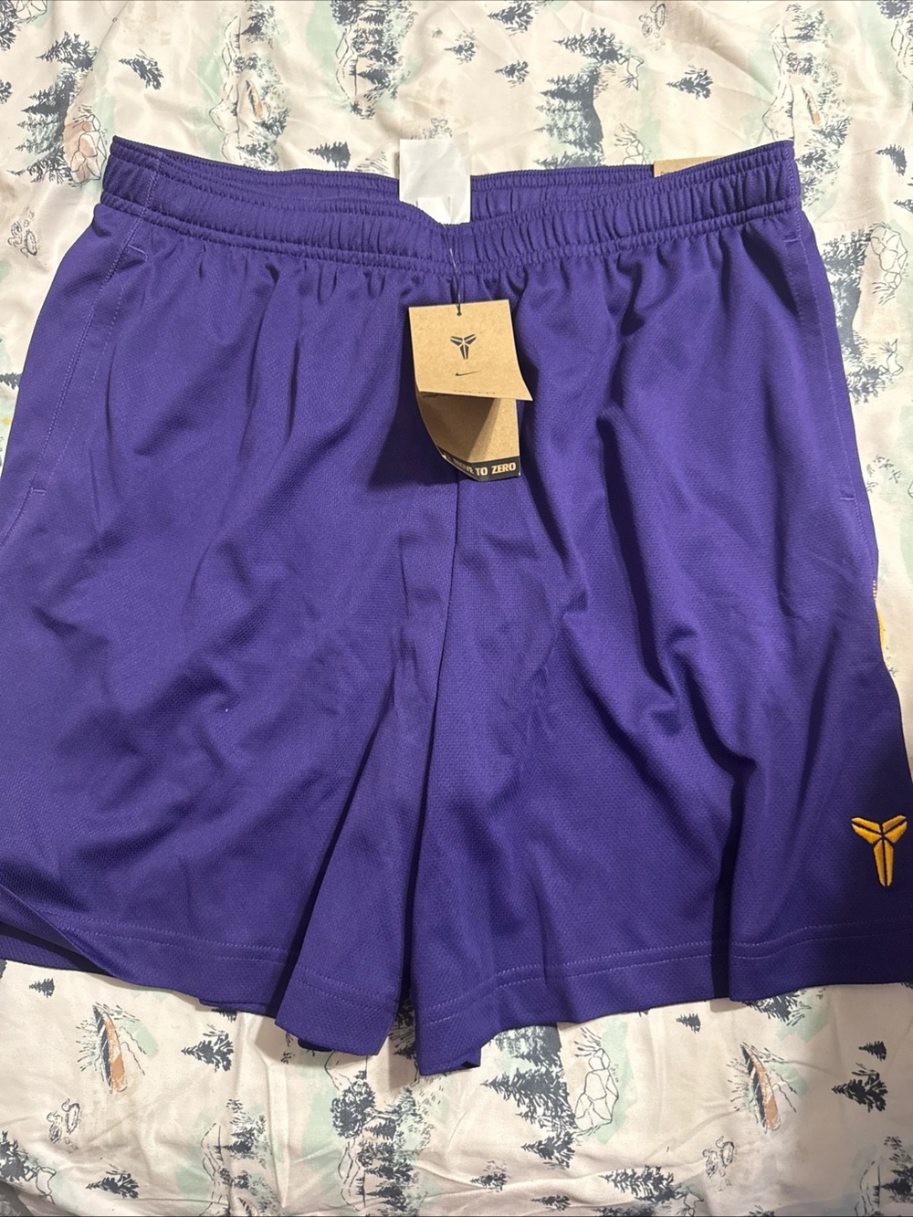 Nike Kobe Purple Dri-FIT Athletic Shorts NEW Kids Shorts M, L, XL